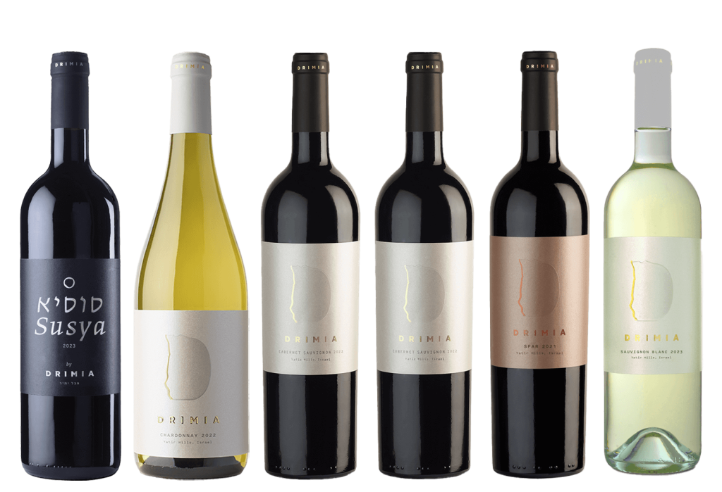 A six-pack of Drimia wines